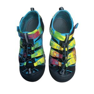 KEEN Newport H2 Fisherman Sandal Water Shoe Sneaker Rainbow Hiking Size: US 4